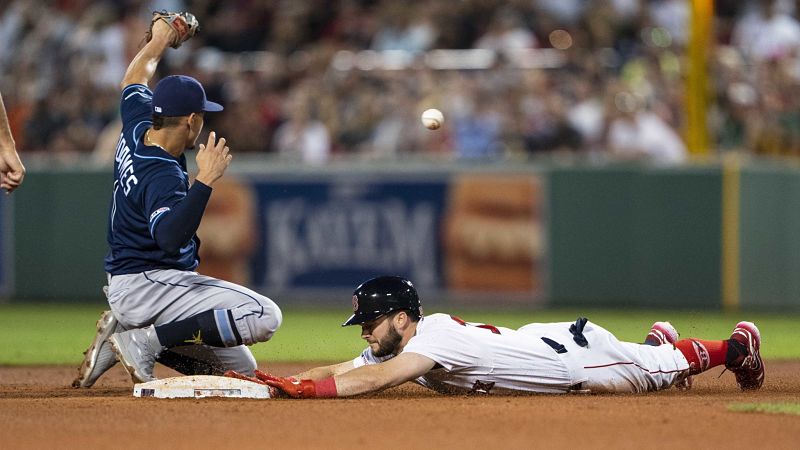 Boston Red Sox center fielder Andrew Benintendi