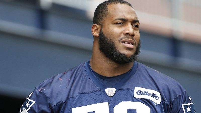 Patriots defensive tackle Byron Cowart