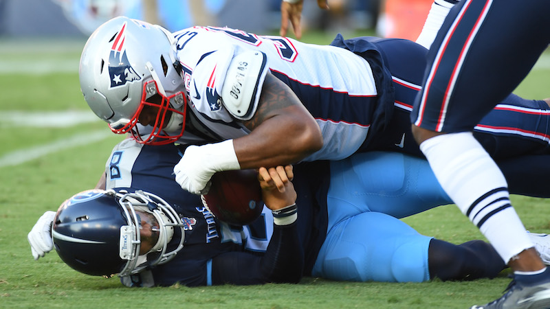 Patriots defensive tackle Byron Cowart