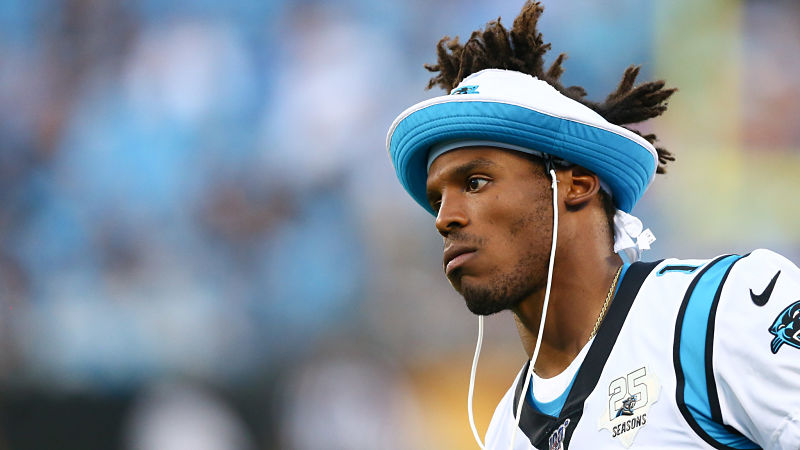 Carolina Panthers quarterback Cam Newton