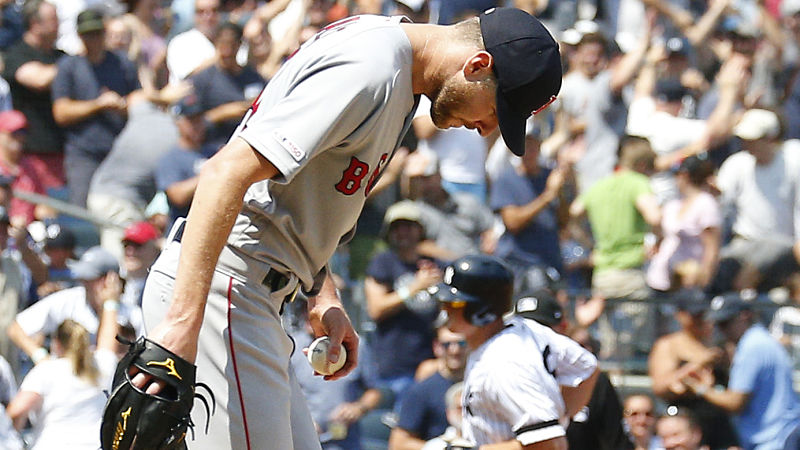 Boston Red Sox pitcher Chris Sale