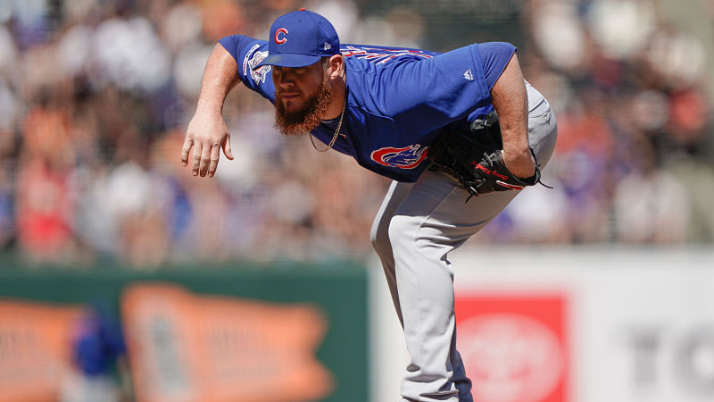 Chicago Cubs relief pitcher Craig Kimbrel
