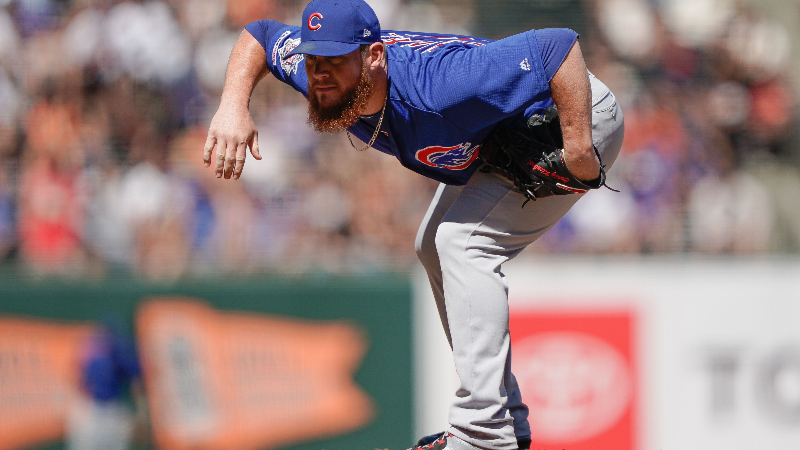 Chicago Cubs relief pitcher Craig Kimbrel