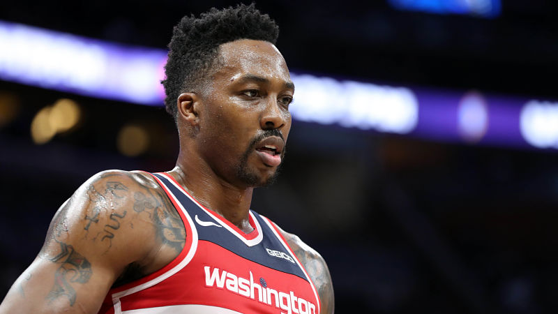 Washington Wizards center Dwight Howard