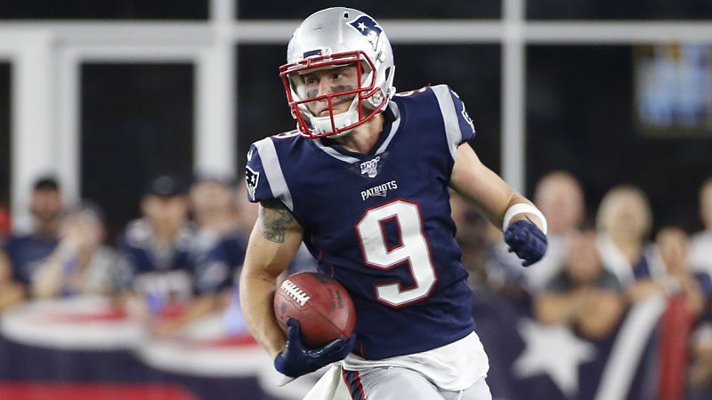 New England Patriots player Gunner Olszewski