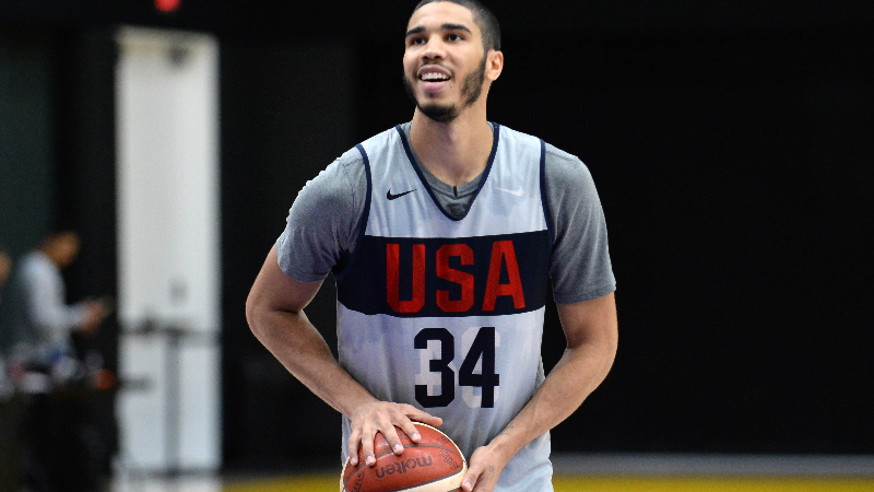 Boston Celtics and United States forward Jayson Tatum