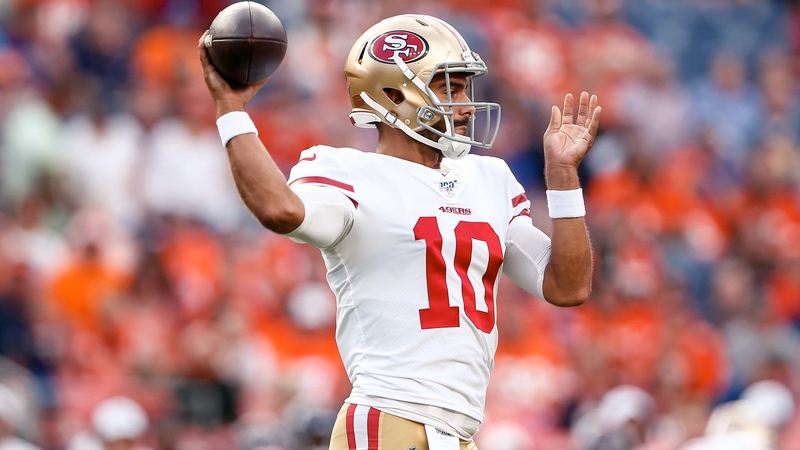 San Fransisco 49ers Quarterback Jimmy Garoppolo
