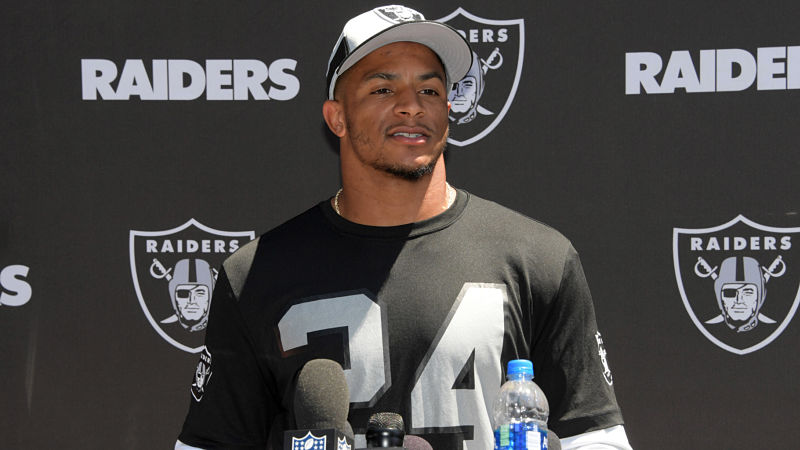 Oakland Raiders safety Johnathan Abram