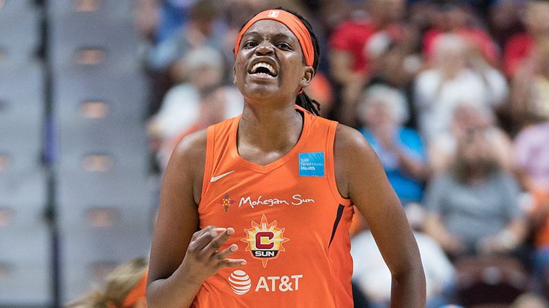 CT Sun center Jonquel Jones