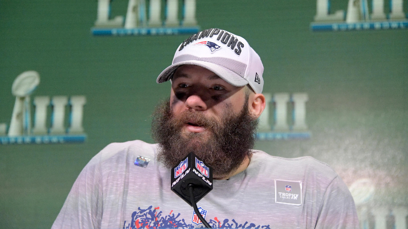 New England Patriots receiver Julian Edelman