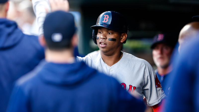Boston Red Sox third baseman Rafael Devers