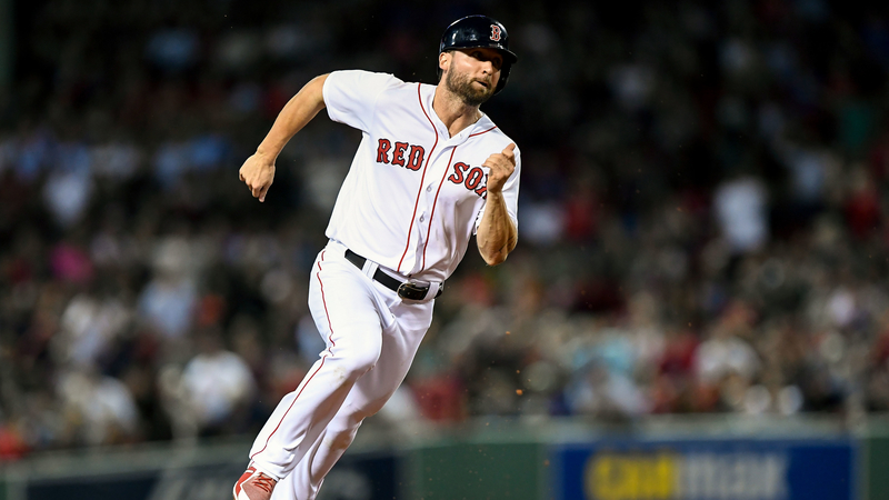 Boston Red Sox First Baseman Sam Travis