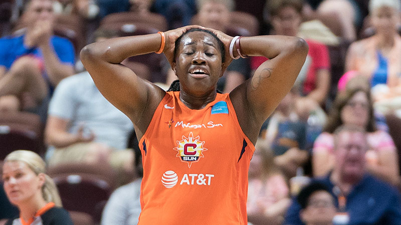 CT Sun forward Shekinna Stricklen