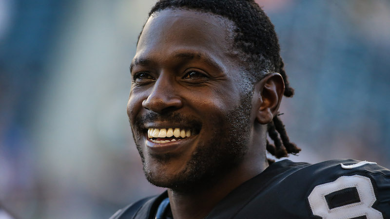 Patriots wide receiver Antonio Brown