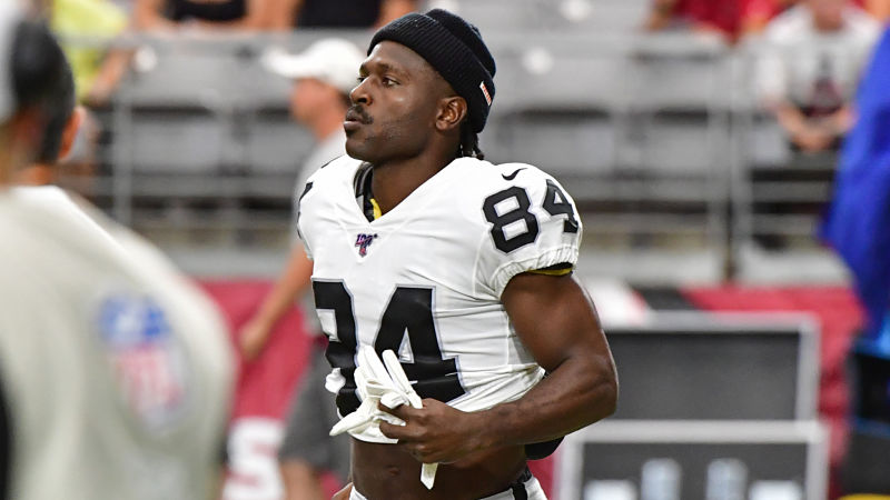 New England Patriots wide receiver Antonio Brown