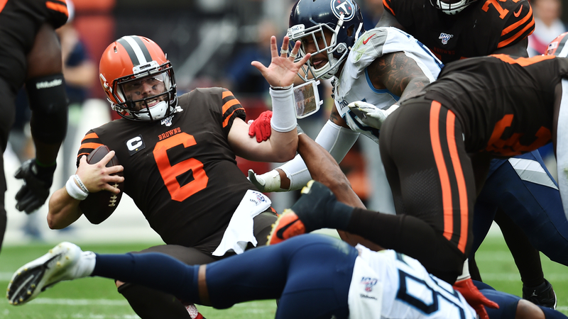 Cleveland Browns Quarterback Baker Mayfield