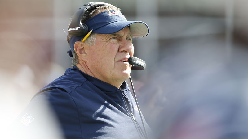 New England Patriots head coach Bill Belichick