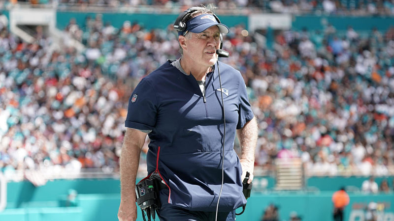 New England Patriots head coach Bill Belichick