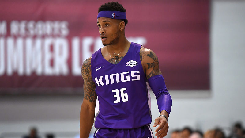 Sacramento Kings guard Bryce Brown