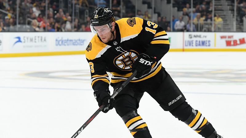 Boston Bruins forward Charlie Coyle