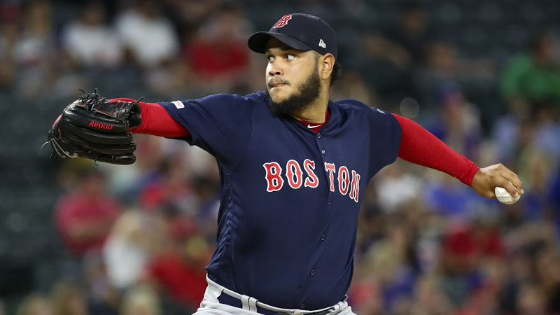 Red Sox starting pitcher Eduardo Rodriguez