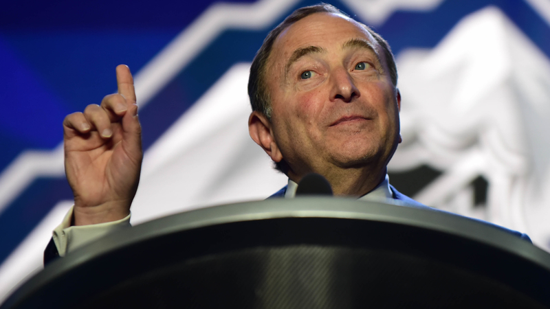 NHL Commissioner Gary Bettman