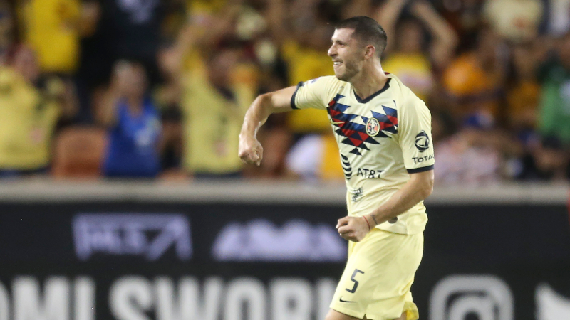 Club America midfielder Guido Rodriguez