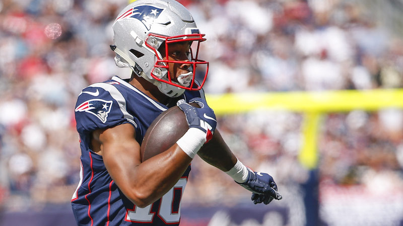 Patriots wide receiver Jakobi Meyers