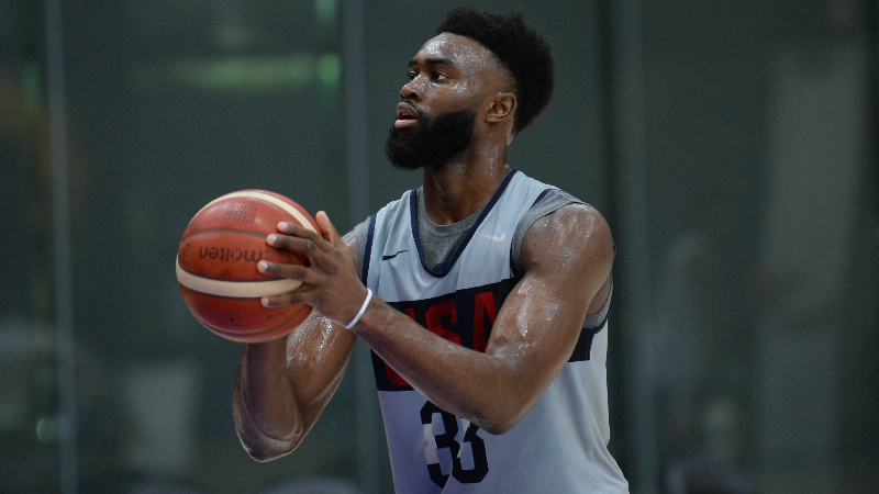 United States and Boston Celtics forward Jaylen Brown