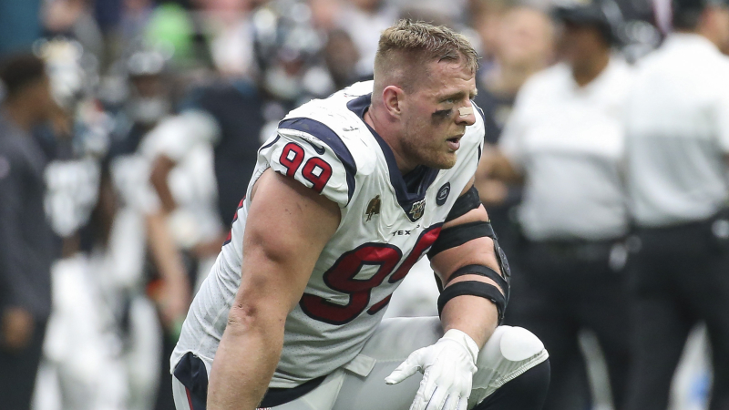 Houston Texans defensive end J.J. Watt