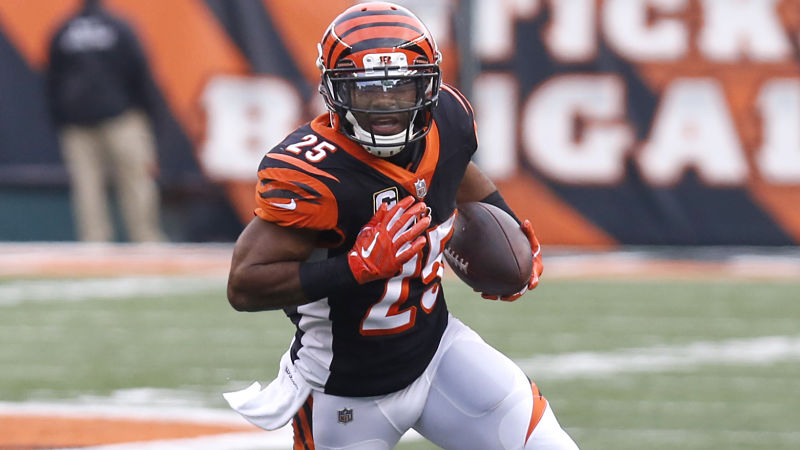 Cincinnati Bengals running back Joe Mixon