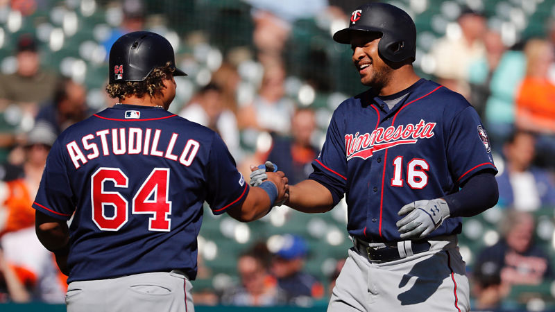 Minnesota Twins designated hitter Jonathan Schoop