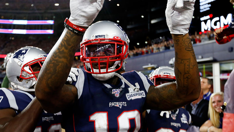 New England Patriots receiver Josh Gordon
