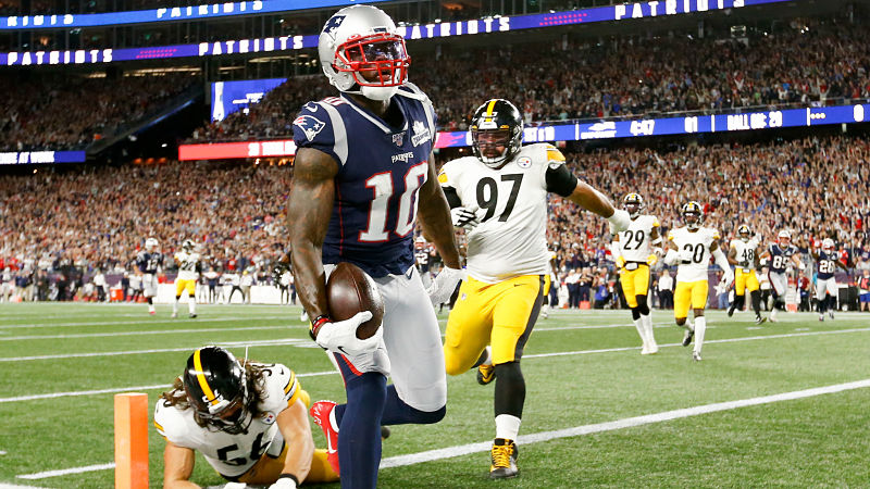 New England Patriots wide receiver Josh Gordon