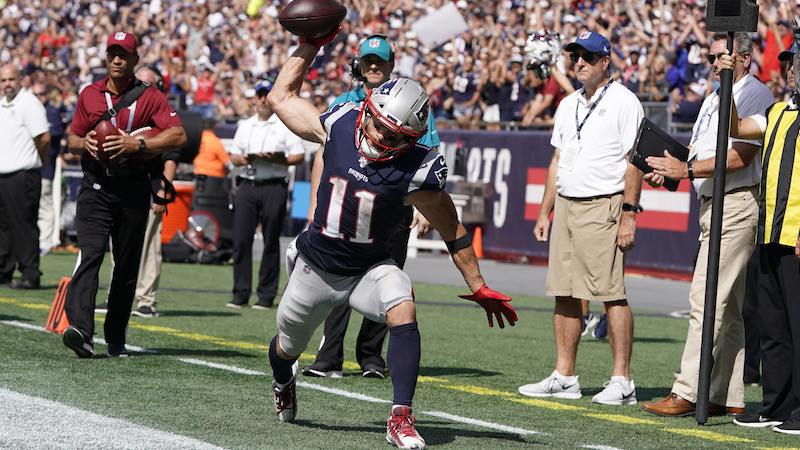 Patriots wide receiver Julian Edelman