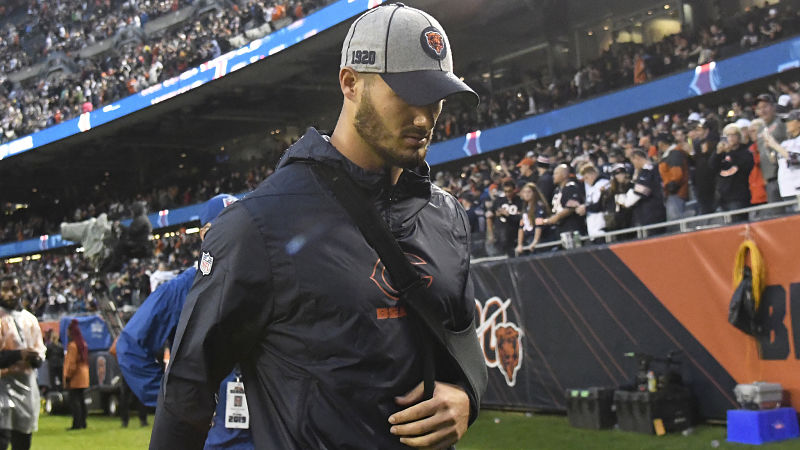 Chicago Bears quarterback Mitchell Trubisky