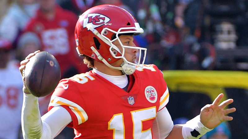 Kansas City Chiefs quarterback Patrick Mahomes