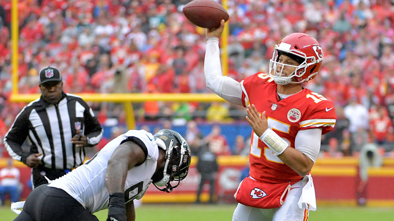 Kansas City Chiefs quarterback Patrick Mahomes