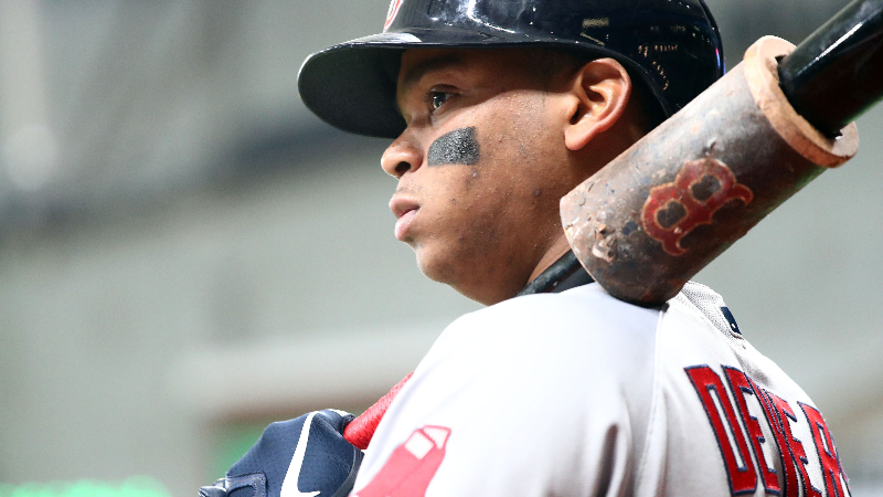 Boston Red Sox third baseman Rafael Devers