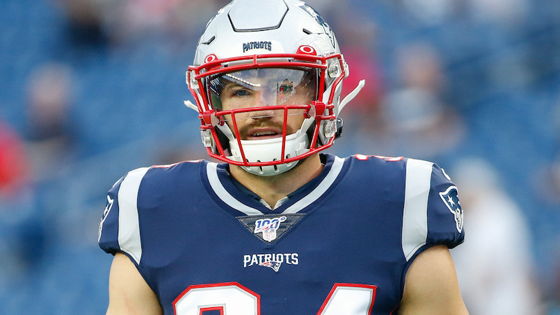 Patriots running back Rex Burkhead