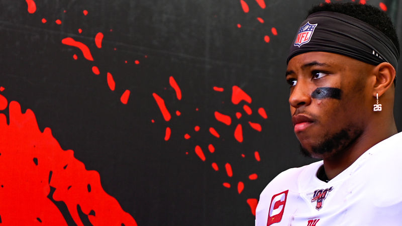 New York Giants running back Saquon Barkley