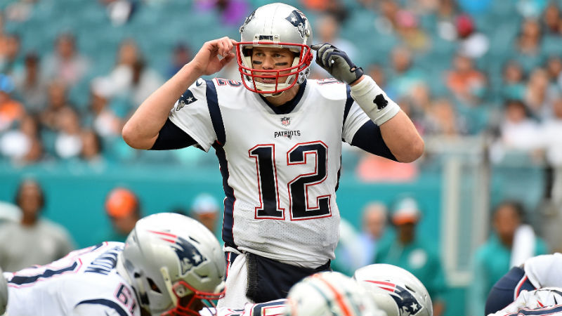New England Patriots quarterback Tom Brady