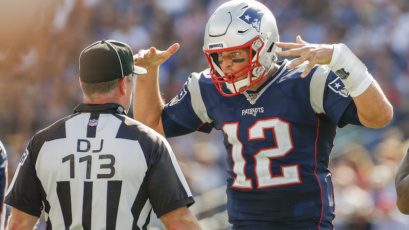 Patriots quarterback Tom Brady
