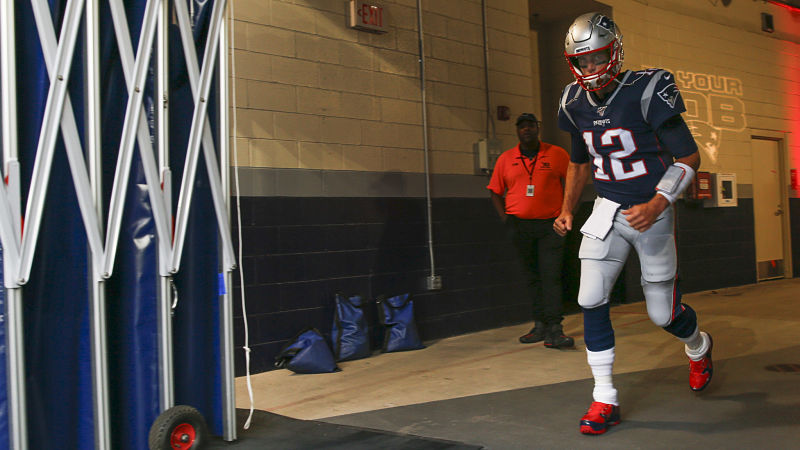 New England Patriots quarterback Tom Brady