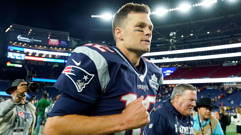 New England Patriots quarterback Tom Brady