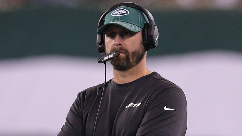 New York Jets head coach Adam Gase