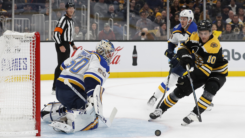 Boston Bruins Left Wing Anders Bjork