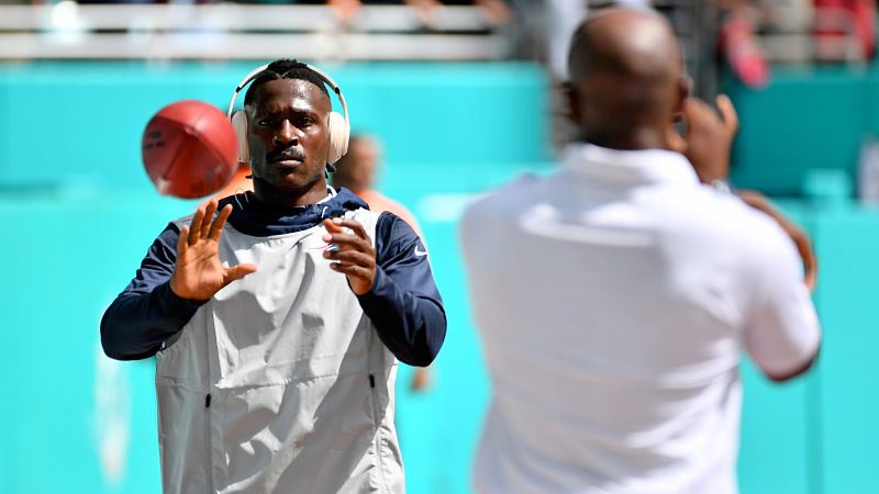 NFL wide receiver Antonio Brown