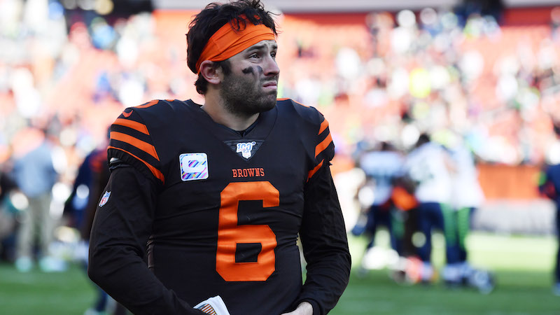 Browns quarterback Baker Mayfield