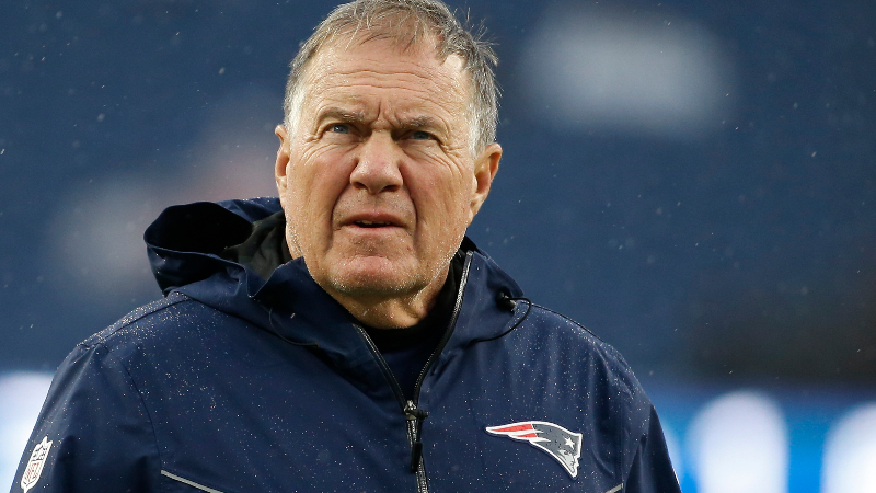 New England Patriots head coach Bill Belichick